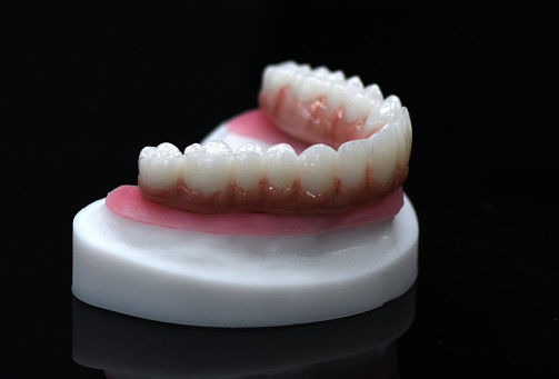 Full Arch Zirconia Hybrid Bridge Zirconia Crown Bridge tùy chỉnh